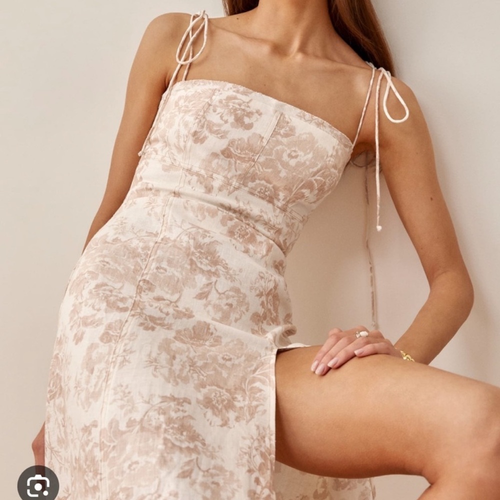 Reformation Liesel Linen Dress